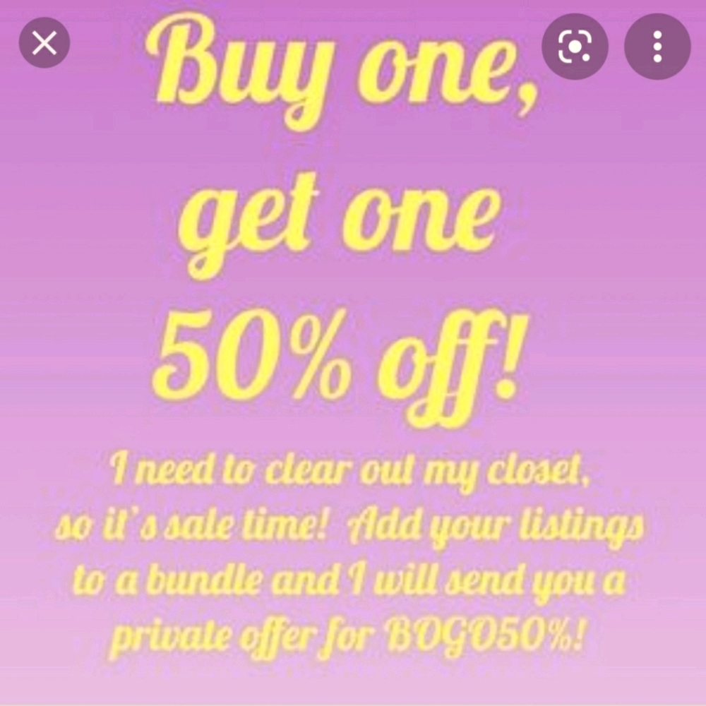 Clear out sale